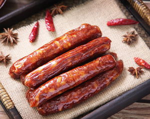 Machine de <span class=keywords><strong>poussoir</strong></span> de <span class=keywords><strong>saucisse</strong></span> de non-électricité de nouvelle condition de Shunling pour le traitement de la viande - Product Image 2