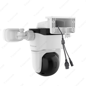 CS621FR กล้องรักษาความปลอดภัย4เลนส์ WiFi PTZ 12MP 4ดวงกลางแจ้ง360 ° วิว Ai การตรวจจับมนุษย์ IP66กันน้ำที่เก็บข้อมูลบนคลาวด์ - Product Image 5