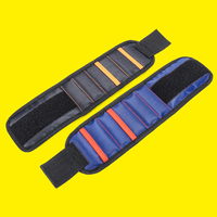 Bracelet magnétique pour outils, vis, clous, bracelet magnétique réglable
