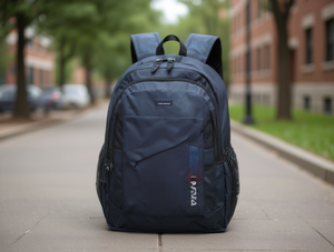 Zaino da Uomo in Tessuto Composito 20-35L con Chiusura a Cerniera, Casual per Tutte le Stagioni - Product Image 2