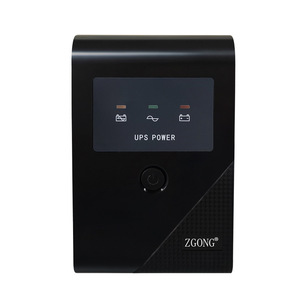 ZGONG 650VA <b>UPS</b> Uninterruptible Power Supply 360W Battery Backup <b>For</b> <b>Computer</b> POS Server - Product Image 3