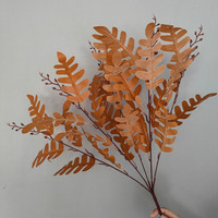 Feuilles d'Locustes Artificielles en Gros à Longue Tige pour Décoration de Mariage et d'Événements