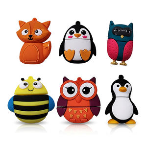 販促ギフト　オリジナル形状　動物柄PVC漫画　8GB 16GB 32GB フラッシュディスク<span class=keywords><strong>2</strong></span>.0メモリ　カスタムUSBスティック　USBフラッシュドライブ - Product Image 2