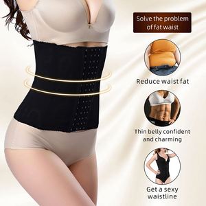 Combinaison de modelage pour femme avec bouton avant personnalisé, renfort pour le ventre, graphène infrarouge lointain, <span class=keywords><strong>dos</strong></span> ouvert, corset de modelage - Product Image 3