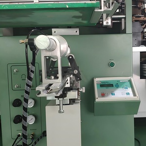Semi Automatic Round Bottle Screen Printing Machine for Cosmetic Packaging Cup Tube Plastic Product Printing