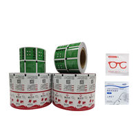 Rouleau de papier médical en aluminium laminé pour le nettoyage des lunettes