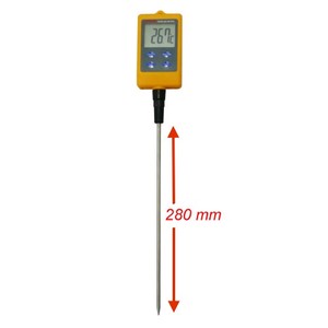 TECPEL DTM-3107 Digital Waterproof Thermometer with Stainless Thermocouple <b>Probe</b> 28cm Long 0.1C Resolution Quick Response - Product Image 2