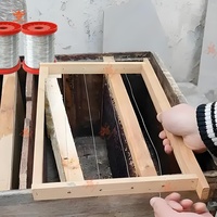 1000g Edelstahl-Metalldraht Bienen rahmen draht 24 # Rahmen draht mit guter Zähigkeit sorgt für die Stabilität der Nest rahmens truktur