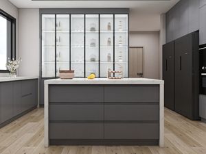 Ensemble complet de meubles de cuisine modernes de luxe en bois, conception modulaire personnalisée, fabricant de meubles de cuisine à Foshan, Chine - Product Image 2