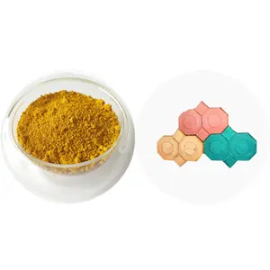 Toz boya renk pakistan sarı demir oksit 920 pigment tozu blokları