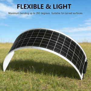 Kit de Energía Solar Todo en Uno Alecter Solar, Panel Flexible de 50W Modelo APH-P133, Eficiencia >21.5% para Sistemas de 12V, Solución de Carga - Product Image 4