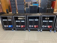 Amplificateur de puissance numérique de classe D professionnel CVR DSP-3004 pour équipement audio