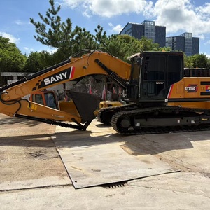 Excavadora de cadenas SANY SY215C de 21 toneladas y 190KW usada para proyectos de construcción pesada, lista para enviar. - Product Image 2