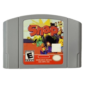 Cartouche de jeu Poké<span class=keywords><strong>mon</strong></span> <span class=keywords><strong>SNAP</strong></span> pour Nintendo 64, version américaine NTSC, accessoire en plastique - Product Image 1