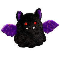 Nouvelles Peluches d'Halloween en Polyester : Citrouille, Fantôme, Petit Chauve-souris, Coussins en Forme de Maison Unisexe