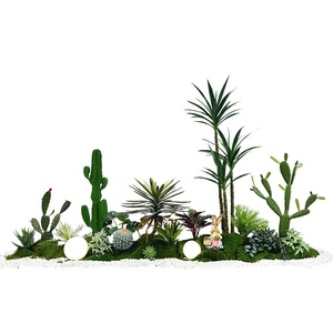 Plantas Verdes <span class=keywords><strong>de</strong></span> Simulación Nórdica para Interiores: Cactus Tropical, Sisal, Areca, <span class=keywords><strong>Palmera</strong></span>, <span class=keywords><strong>Cola</strong></span> <span class=keywords><strong>de</strong></span> <span class=keywords><strong>Caballo</strong></span>, Plantas en Macetas <span class=keywords><strong>de</strong></span> Hierro - Product Image 5
