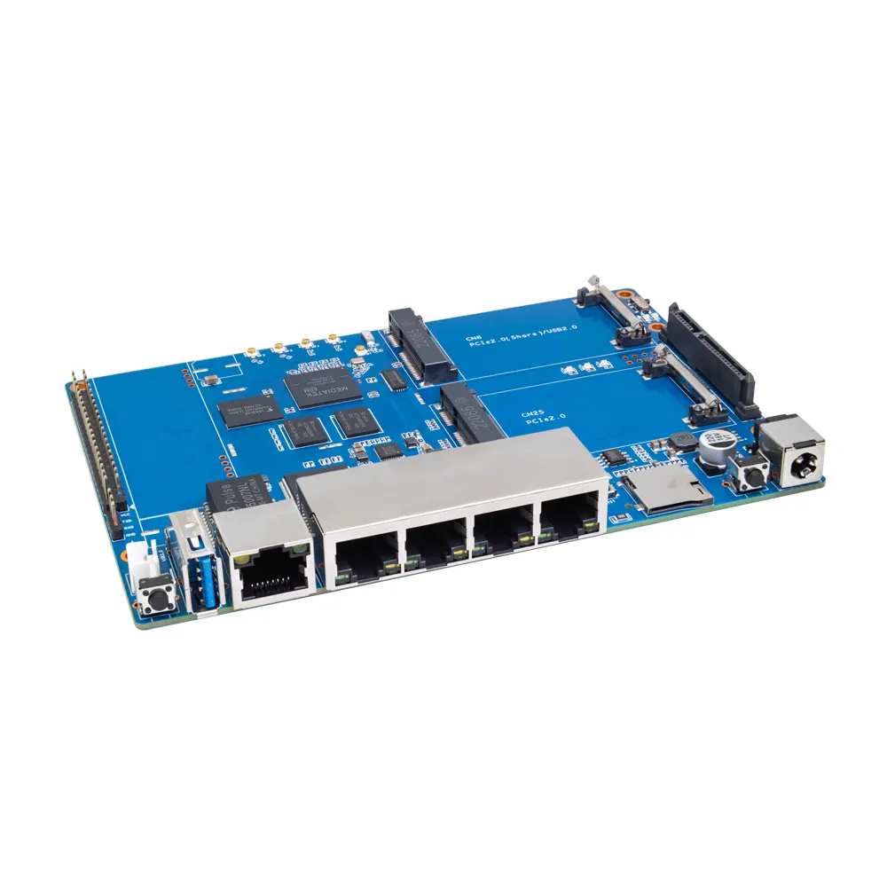 Banana Pi Router dựa trên ban phát triển BPI-R64 Mediatek mt7622 có thể chạy openwrt & Linux sử dụng thiết kế chip 64 bit