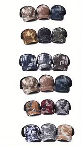 2024 Summer Fall Wholesale Blank Print <b>Tie</b> Dyed Dad Baseball Cap Trucker Hat Sombreros Ombre Gorras Men 5 Panel Mesh Sport Cap - Product Image 6