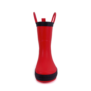 Bottes de <span class=keywords><strong>pluie</strong></span> en caoutchouc naturel de qualité supérieure pour les tout-petits et les enfants avec un design solide - Product Image 2