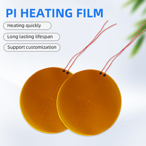 Tùy chỉnh <span class=keywords><strong>28V</strong></span> 32W 115*55mm polyimide phim nóng giá cả cạnh tranh ban nhạc nóng kiểm soát nhiệt độ trao đổi nhiệt băng nóng - Product Image 2