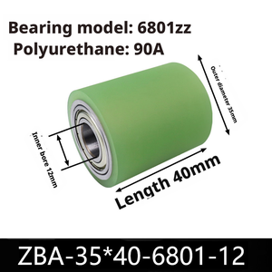 Rouleaux en caoutchouc polyuréthane PU moulés sur mesure à <span class=keywords><strong>prix</strong></span> d'usine pour presse d'impression - Product Image 5
