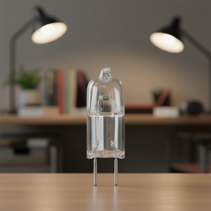 Bombilla halógena de 20W 24V G4 con base de 2 pines y cristal transparente para iluminación interior - Product Image 3