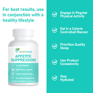 Factory Direct Appetite Auppression Capsules with Raspberry Ketones Promotes Feelings of Fullness Assists in Reducing Capsules - Product Image 6