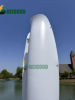 CE RoHS UKCA certifié 5KW 10KW maison générateur d'éolienne à axe vertical 24V 48V 96V 220V 380V Options Windkraftanlage