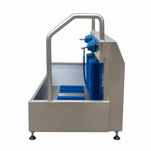 Máquina Compacta <span class=keywords><strong>de</strong></span> Limpieza <span class=keywords><strong>de</strong></span> Botas <span class=keywords><strong>de</strong></span> Acero Inoxidable 304 con Cepillos Dobles y Pulverizador Manual para Higiene Industrial <span class=keywords><strong>de</strong></span> Bajo Mantenimiento - Product Image 3