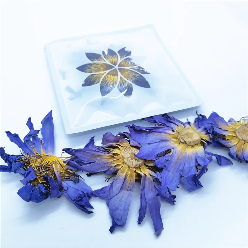 Custom singolo imballaggio biologico egitto blu loto fiore tè fiore di loto erbe tè con il sacchetto
