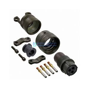 موصلات بي سي بي سي (سر) موصل دائري 3 موقف المكونات الإناث مآخذ كريمب شنقا مجانا في الخط - Product Image 1