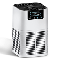 Mini purificateur d'air facile à transporter pour la chambre, les enfants et les animaux domestiques, purification efficace avec filtre composite triple HEPA et ioniseur d'air