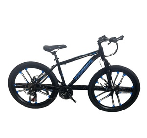Vélo de montagne pour hommes et femmes, avec fourche en acier, de 24 à 26 pouces, 21 vitesses - Product Image 1