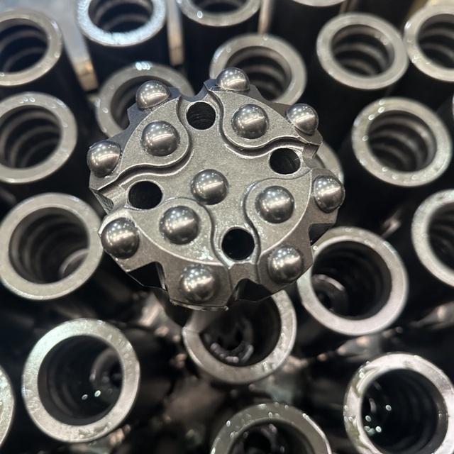 Thread Button Bit T51 89mm 13buttons Drop Center Face Ore Mining Drilling Bits