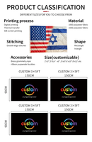 Drapeaux de signalisation extérieurs personnalisés, bannières vierges pour sublimation, logo personnalisable, n'importe quel design peut être personnalisé