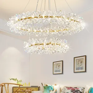 Esszimmer Kronleuchter Top Ranking Wohnzimmer Dekorative moderne Kronleuchter K9 Kristall Restaurierung LED Nordic Light
