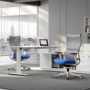 Promotie Comfortabele Ergonomische Stoel Voor Kantoor Met Lumbale Ondersteuning Mesh Bureau Bureaustoelen Sillas De Oficina - Product Image 1