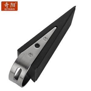 Qiyang Thiết Kế Hiện Đại Thép Không Gỉ 304 Cửa Stopper Cao Su Màu Đen Cửa Dừng Cho Phòng Ngủ Khách Sạn Và Phòng Khách - Product Image 5