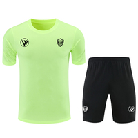 Uniforme de Fútbol para Hombre, Camiseta de Fútbol de Club, 100% Poliéster, Secado Rápido, Transpirable, Venta al Por Mayor