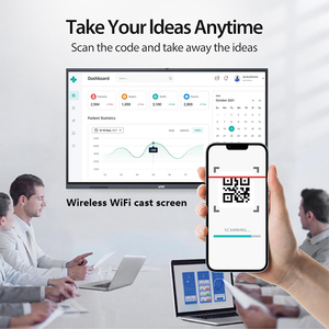 Vsti 55-inch <span class=keywords><strong>Android</strong></span> Board với 4K LED hiển thị màn hình cảm ứng tương tác bảng thông minh cho đa phương thức hỗ trợ giảng dạy cho các trường học - Product Image 3
