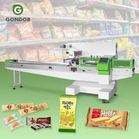 Verpakkingsmachine voor biscuitcake, ijslolly's, brood, koekjes, fruit en groenten voor snacks
