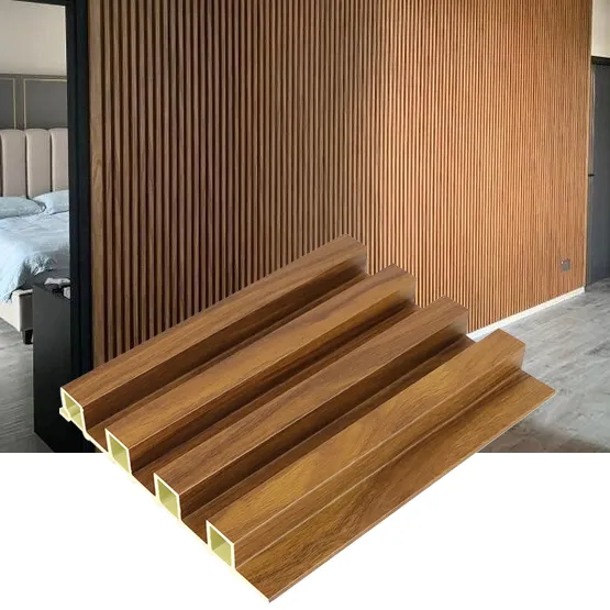 Painéis de parede linyi madeira, painel de parede de grão de madeira wpc de pvc, alta qualidade