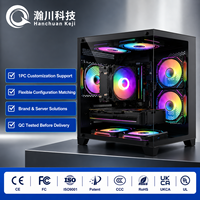 PC de jeu RX 580 8 Go Ryzen 5 5500 16 Go 1 To NVMe SSD Personnalisable Haute Performance Ordinateur de Bureau Vente en Gros Usine OEM