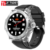 Reloj Inteligente Deportivo TK20, Precio de Fábrica, Llamadas por Bluetooth, Batería de 300 mAh, Monitor de Salud, Frecuencia Cardíaca, Presión Arterial, Brújula, IP67, Acero Inoxidable