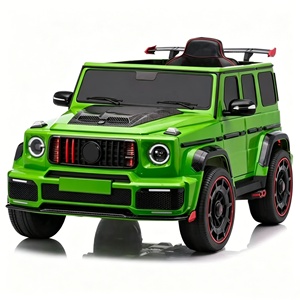 Véhicule tout-terrain électrique à quatre roues en plastique pour enfants, pour garçons et filles, batterie rechargeable, télécommande - Product Image 2