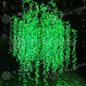 Large Willow <b>Tree</b> Led Decorative Customized Color Ip65 Waterproof For Night Economy Landscape <b>Outdoor</b> Installation Projects - Product Image 2