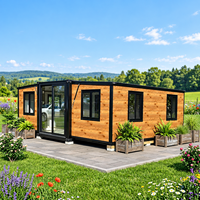 Maison conteneur extensible - Étanche, ignifuge, résistante au vent, isolation phonique, épaisseur 100 mm