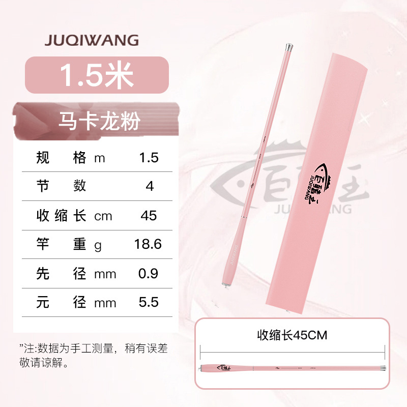 Macaron Pink [1.5m Bare Rod]