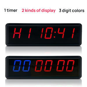 YIZHI portátil LED 1,8 pulgadas Digital intervalo entrenamientos Temporizador multifunción cuenta regresiva conteo cronómetro reloj con Control remoto - Product Image 3