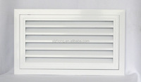 Grille de retour d'air articulée moderne en aluminium pour climatisation, diffuseur et grille pour sous-sol et salon